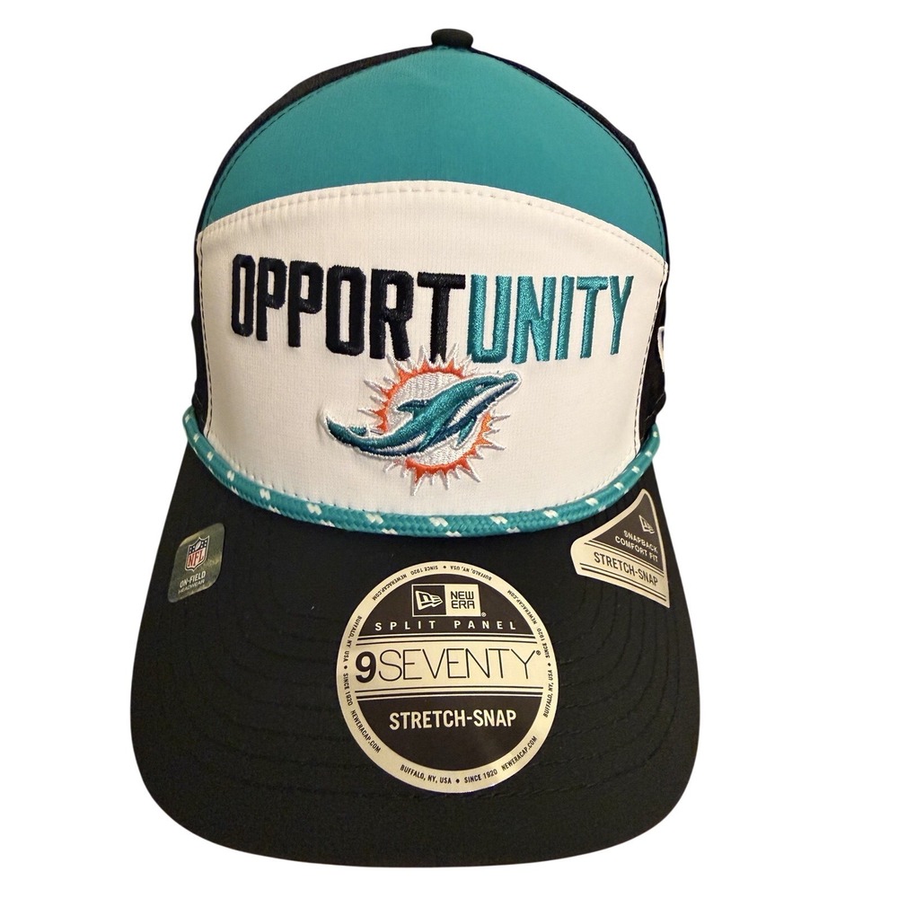 New‎ Era 9SEVENTY Miami Dolphins Inspire Change Opportunity NFL Hat NWT